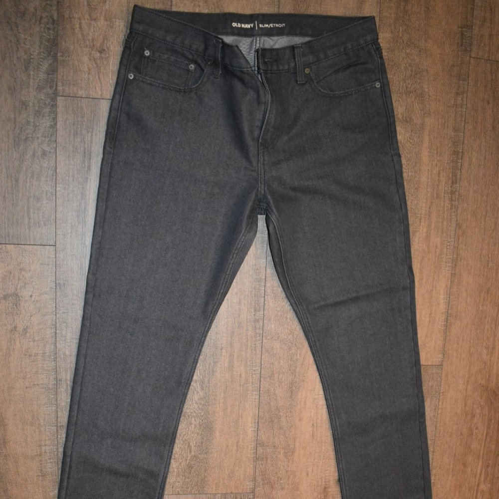 Old Navy Slim Gray Pants 34/32 Mens NWOT